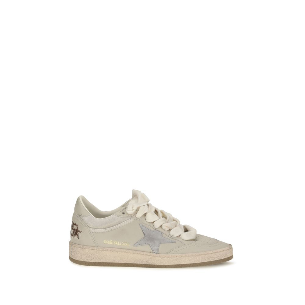 Golden Goose Beige 'Low Top' Sneakers