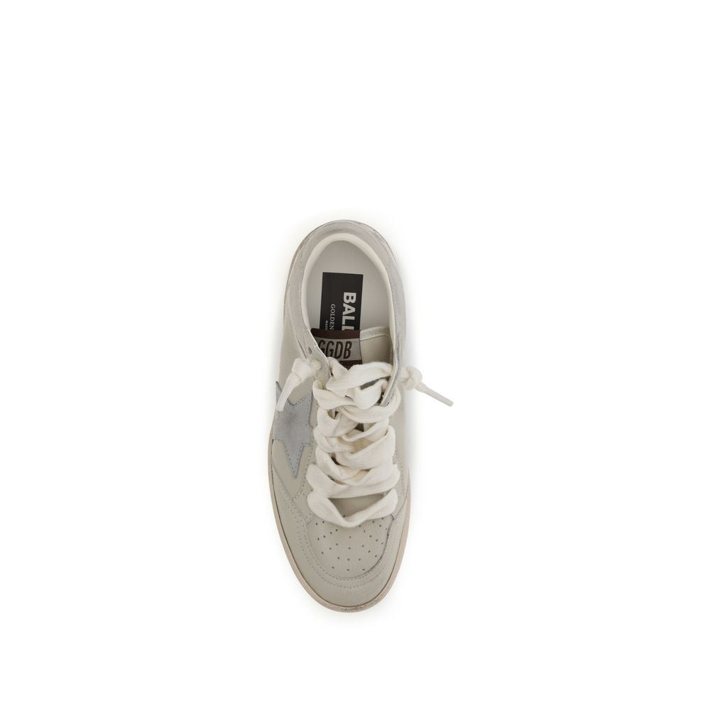 Golden Goose Beige 'Low Top' Sneakers