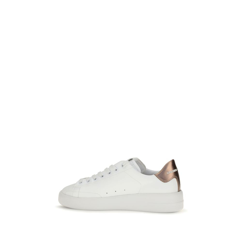 Golden Goose White 'Low Top' Sneakers weiss