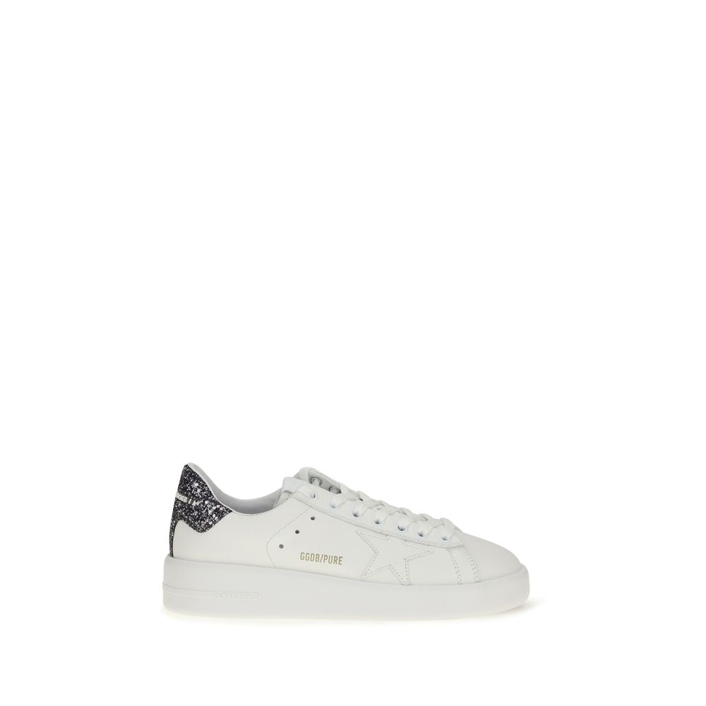 Golden Goose White 'Low Top' Sneakers weiss