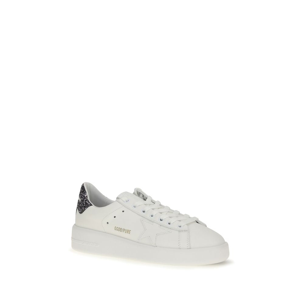 Golden Goose White 'Low Top' Sneakers weiss