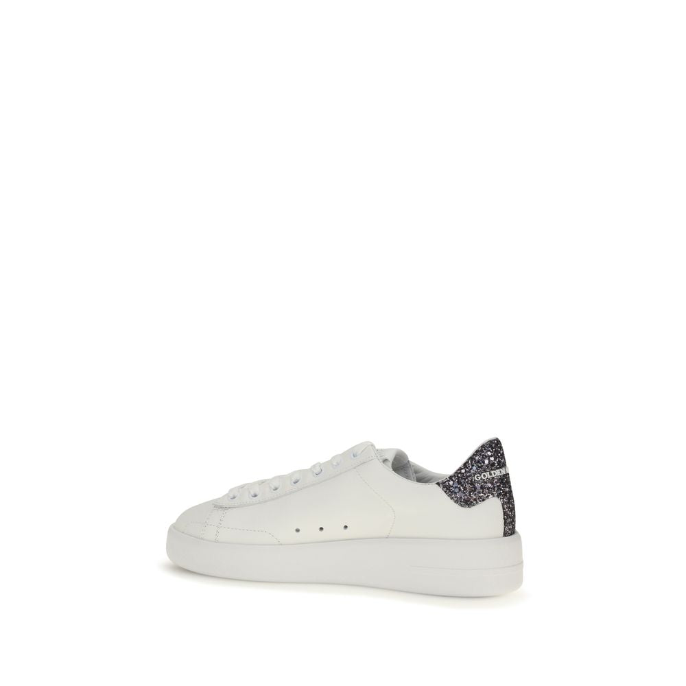 Golden Goose White 'Low Top' Sneakers weiss