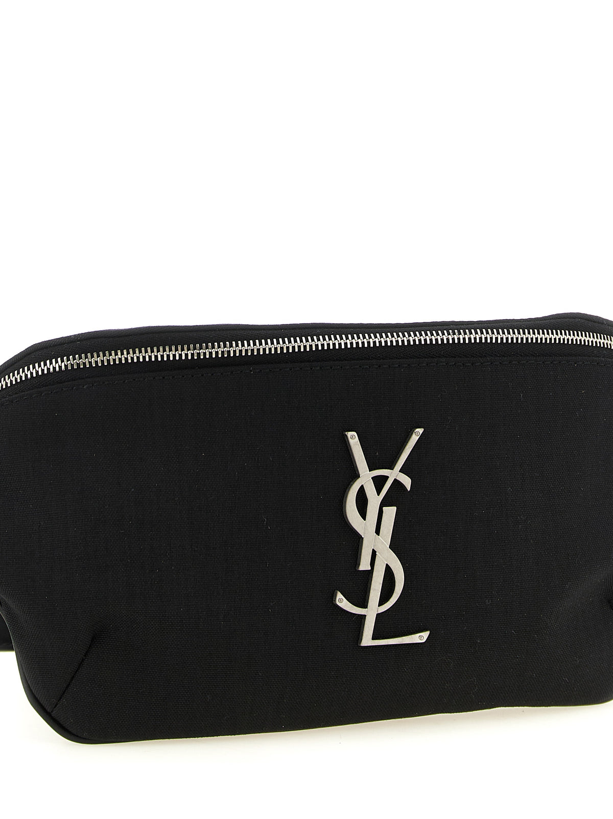 Saint Laurent Black 'Cassandre' Shoulder Bag schwarz