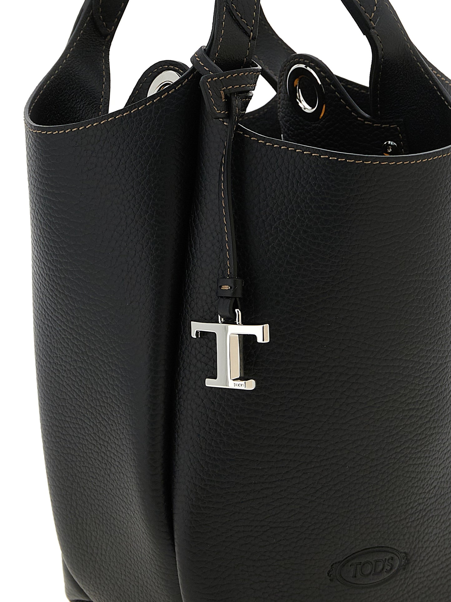 Tod's Black 'T Timeless' Mini Handbag schwarz