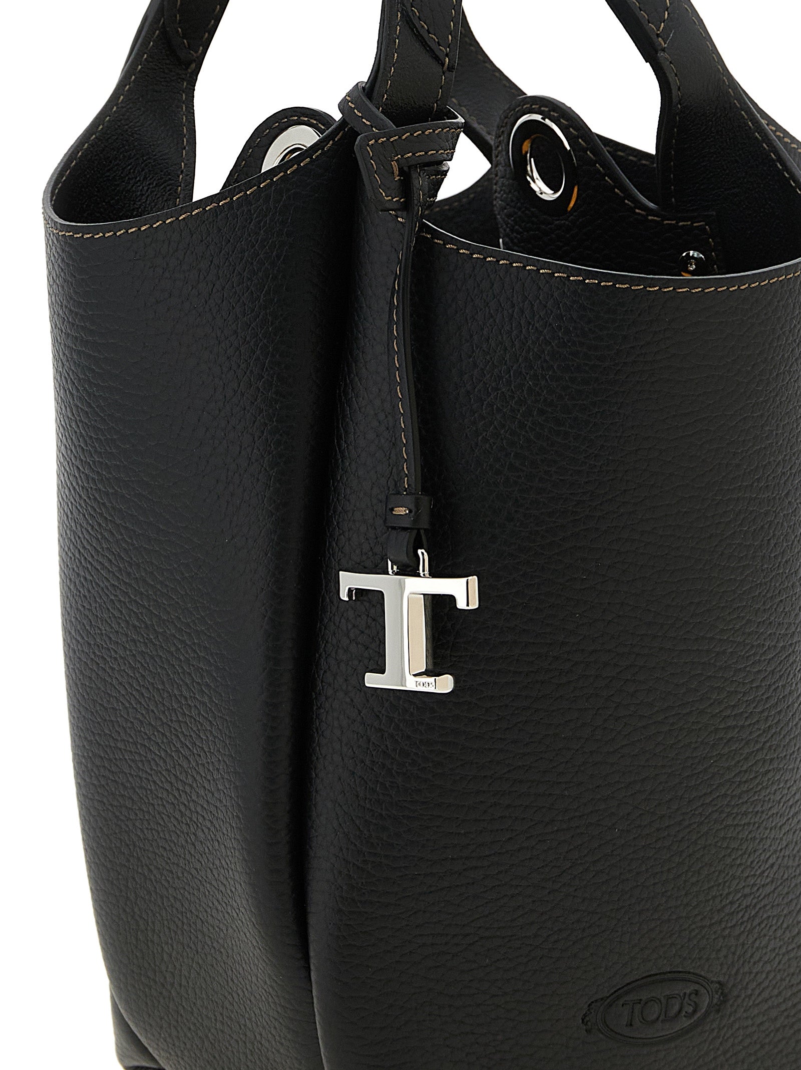 Tod's Black 'T Timeless' Mini Handbag schwarz