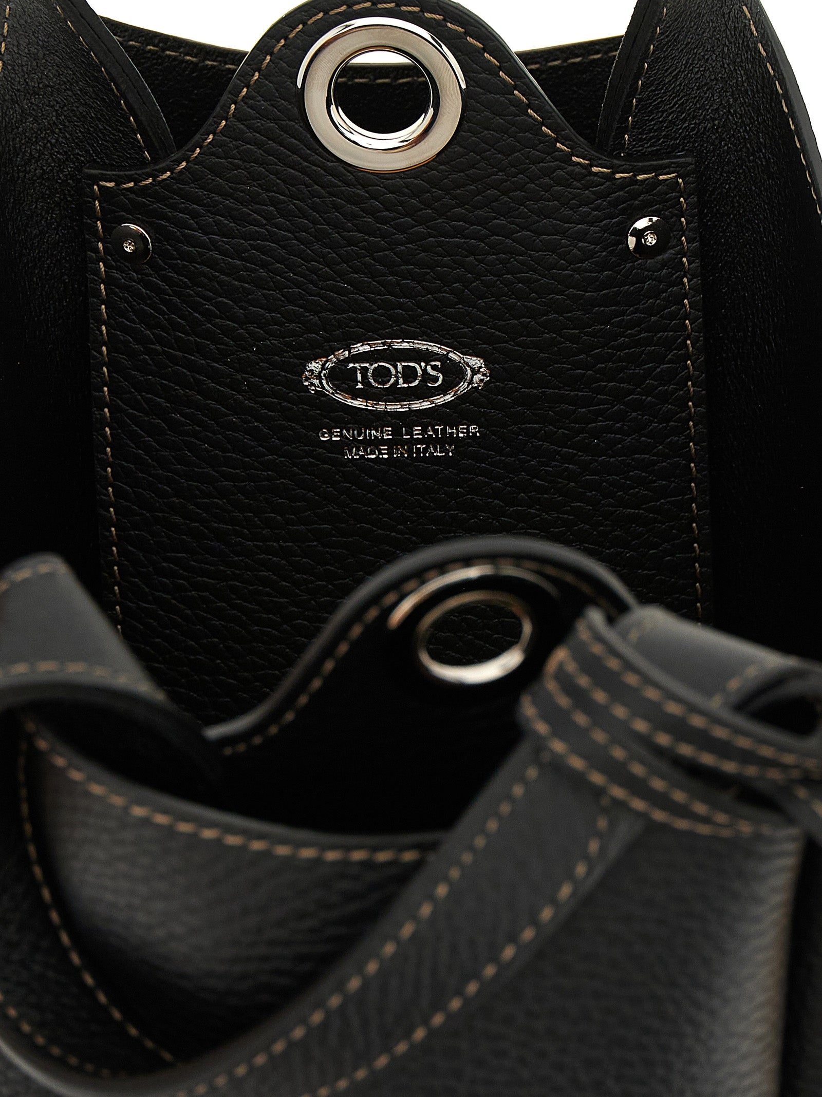 Tod's Black 'T Timeless' Mini Handbag schwarz