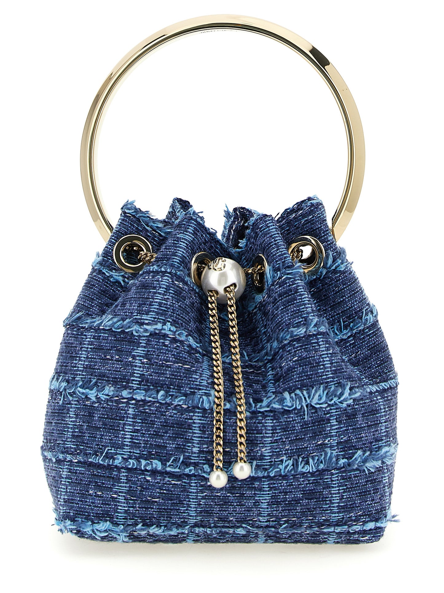 Jimmy Choo Blue 'Bon Handbag blau