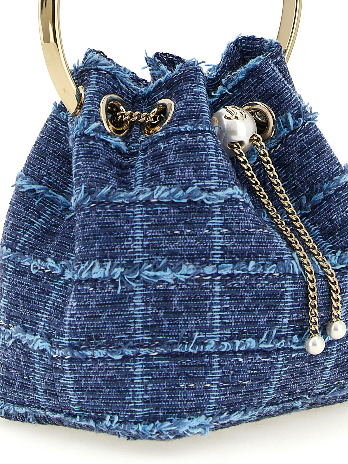 Jimmy Choo Blue 'Bon Handbag blau