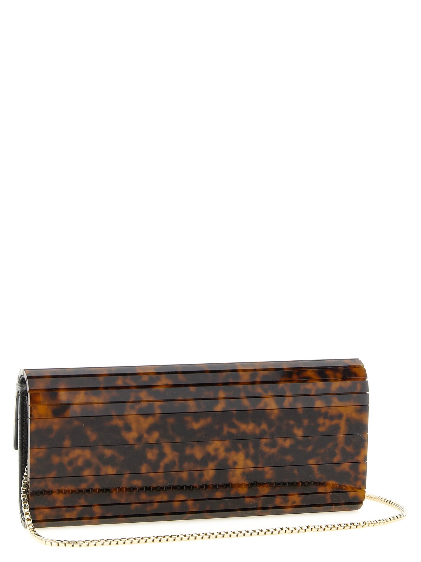 Jimmy Choo Beige 'Sweetie' Clutch