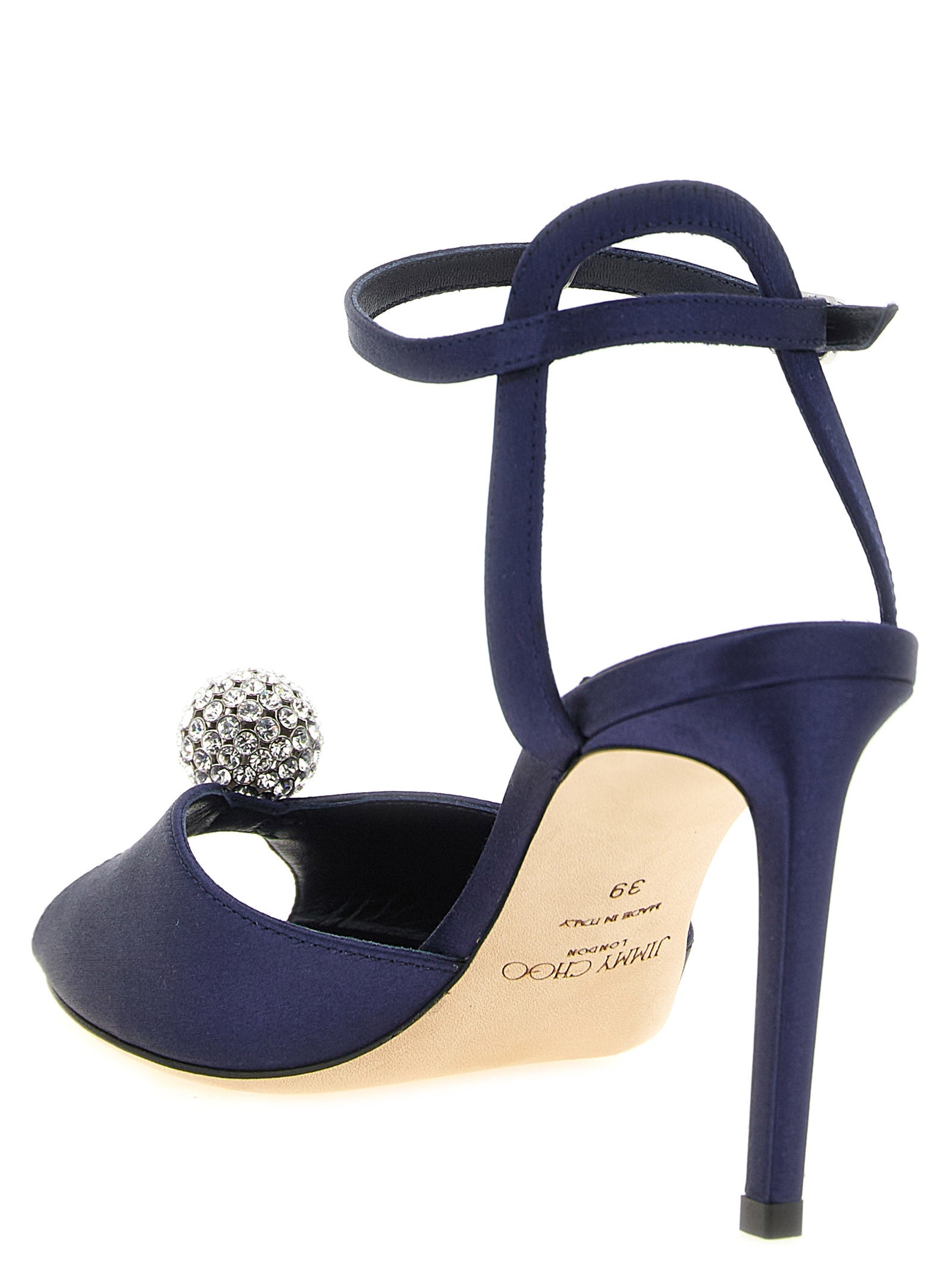 Jimmy Choo Blue 'Sacora' Sandals blau