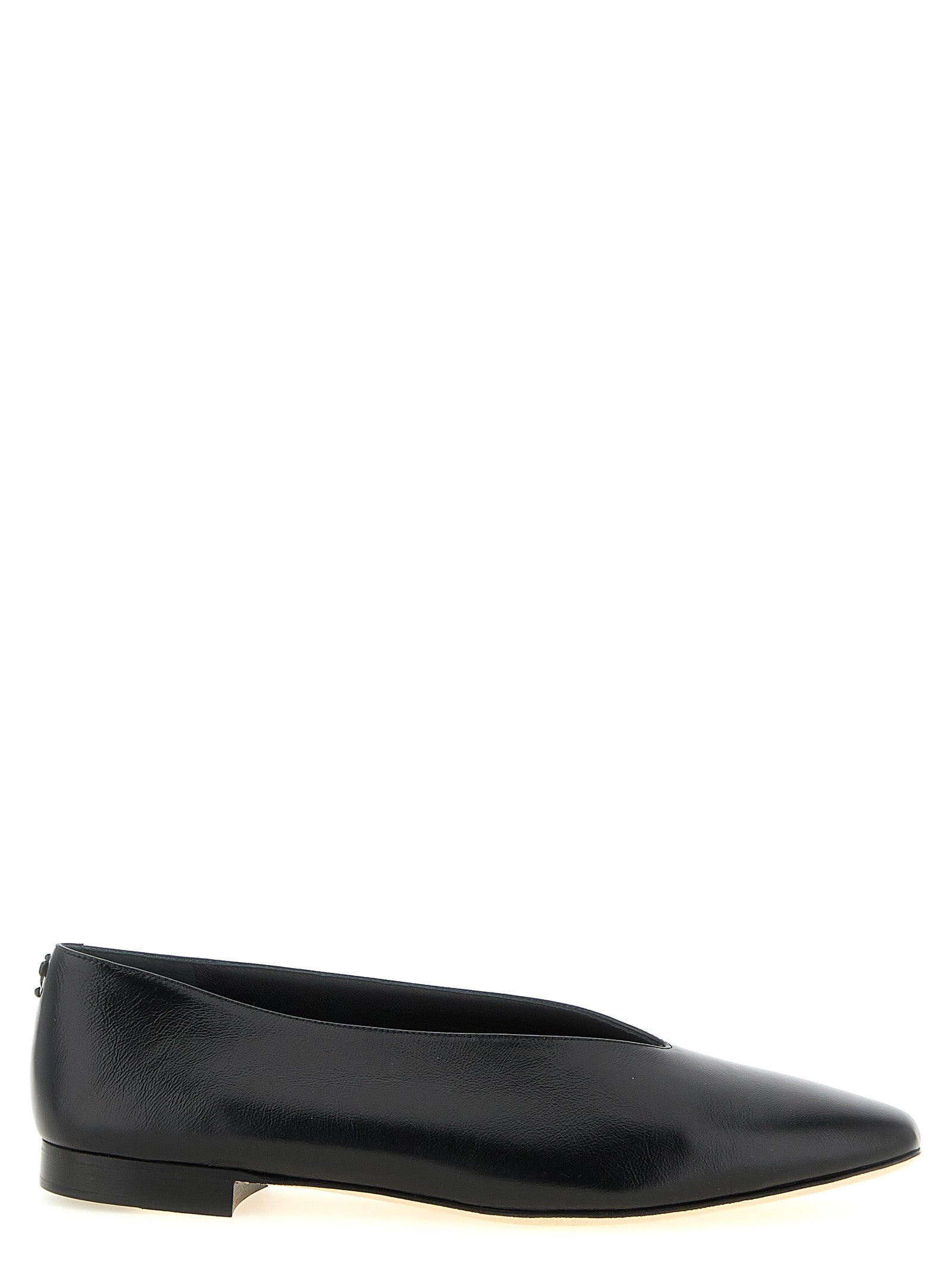 Jimmy Choo Black 'Margot' Flats schwarz