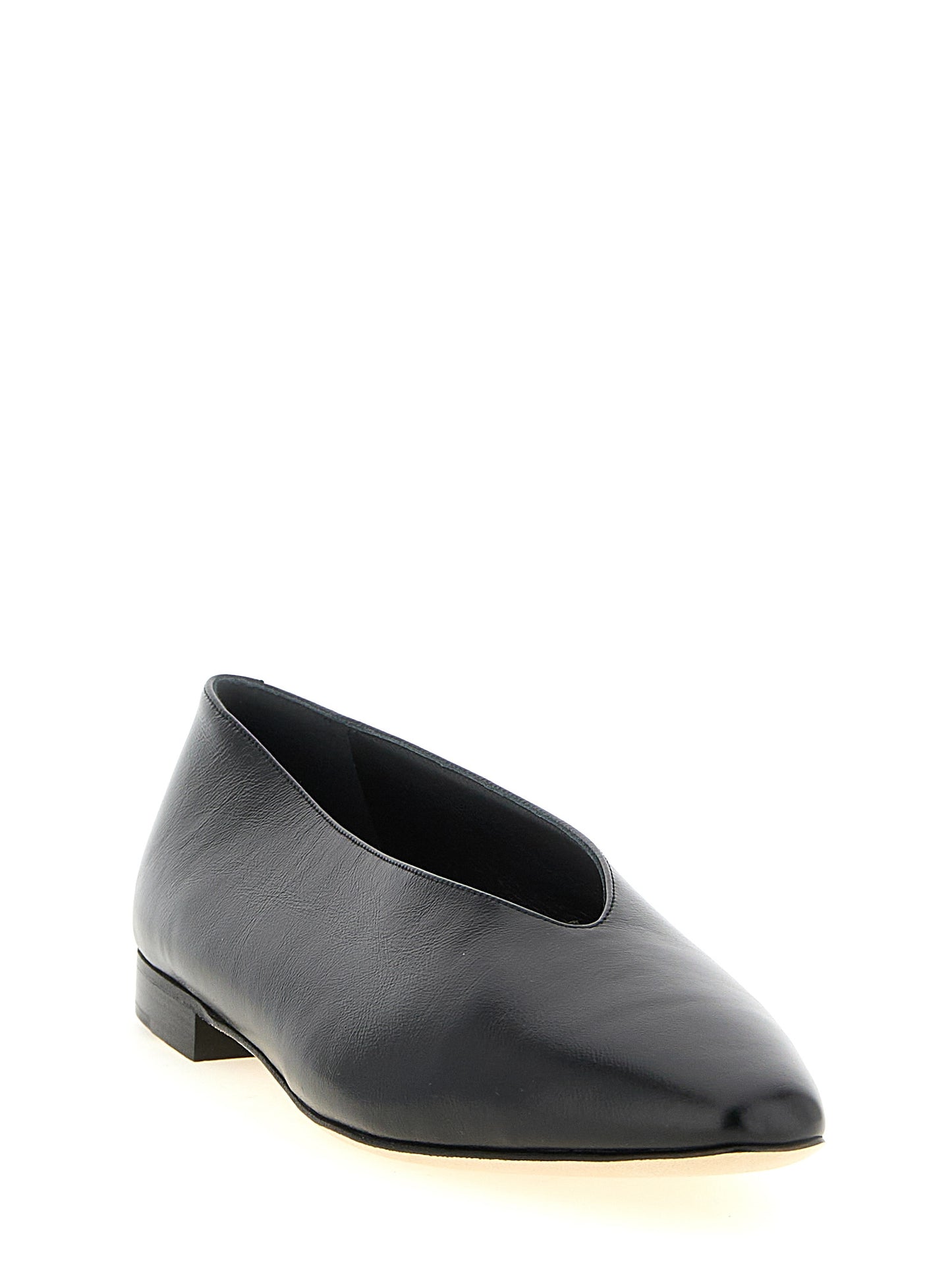 Jimmy Choo Black 'Margot' Flats schwarz
