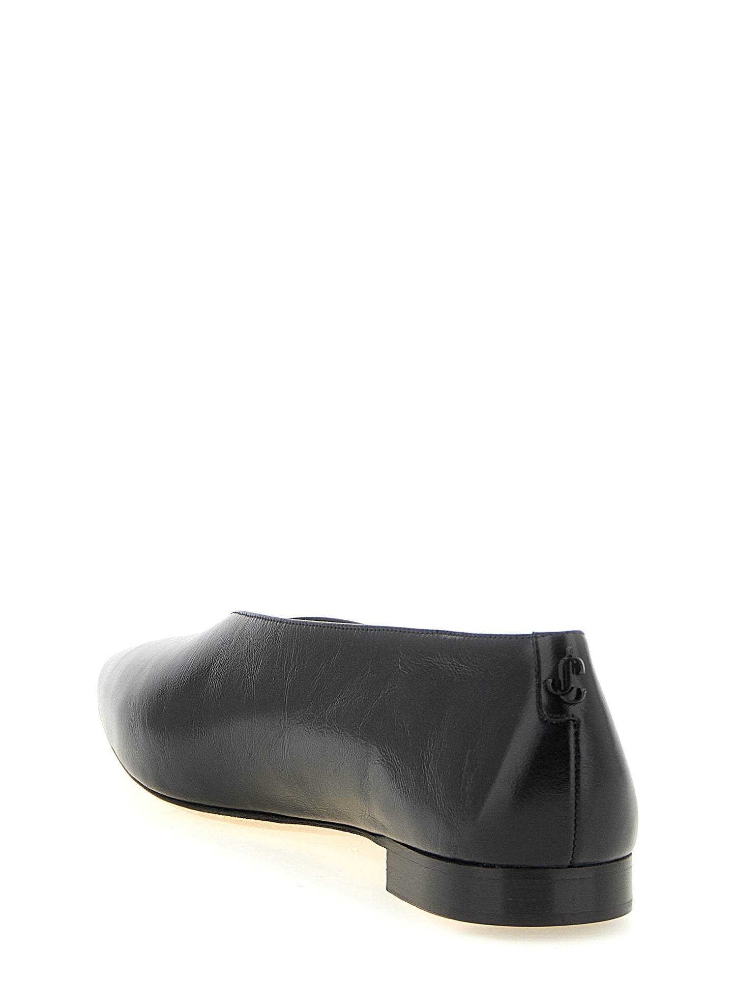 Jimmy Choo Black 'Margot' Flats schwarz