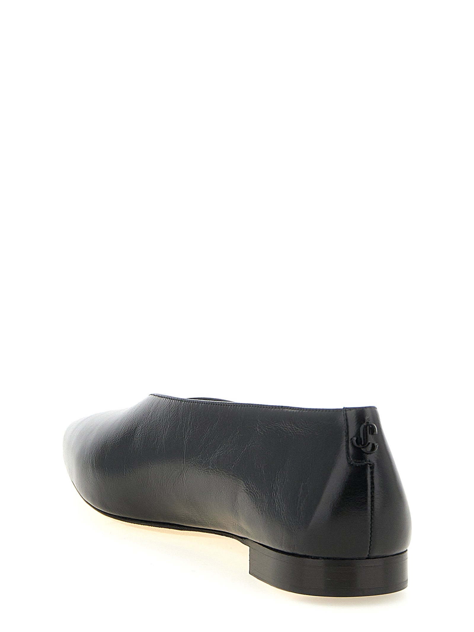 Jimmy Choo Black 'Margot' Flats schwarz