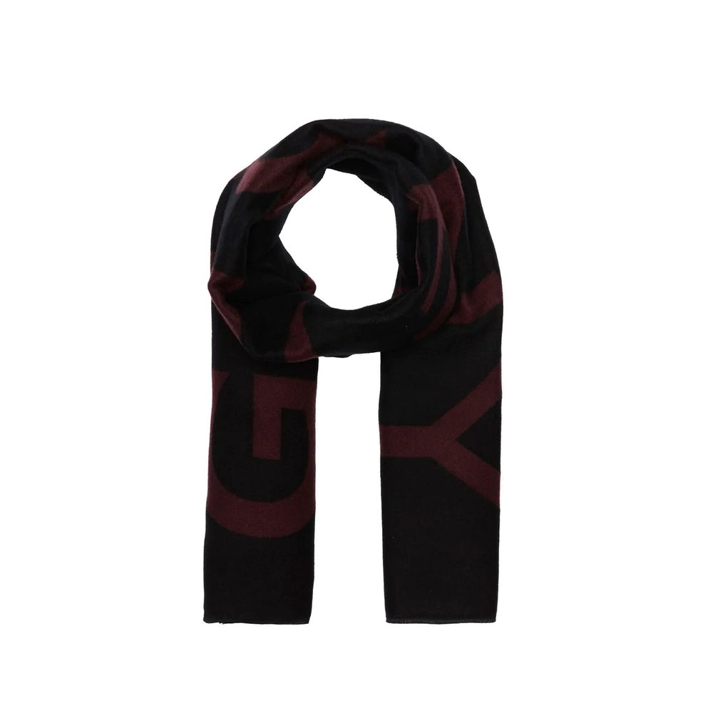 Givenchy Black Virgin Wool Scarf Curated Luxury Accessories by Orvyn