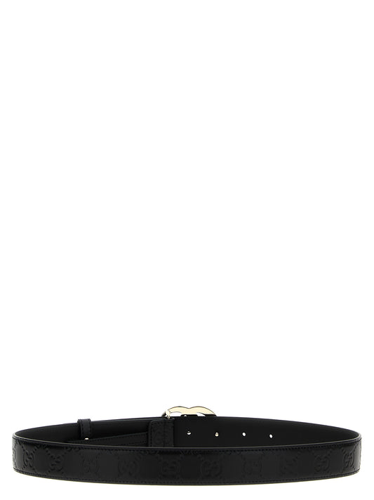 Gucci Black Regular Belt schwarz