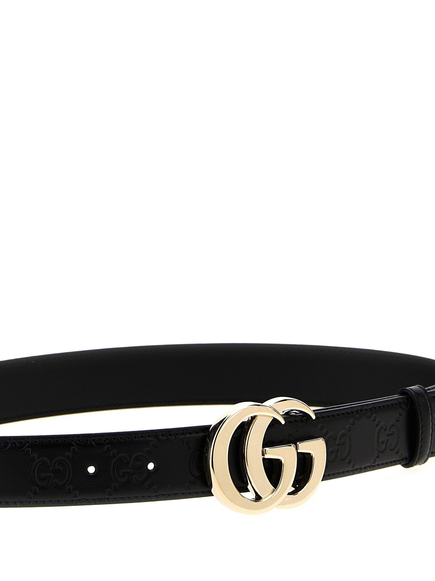 Gucci Black Regular Belt schwarz