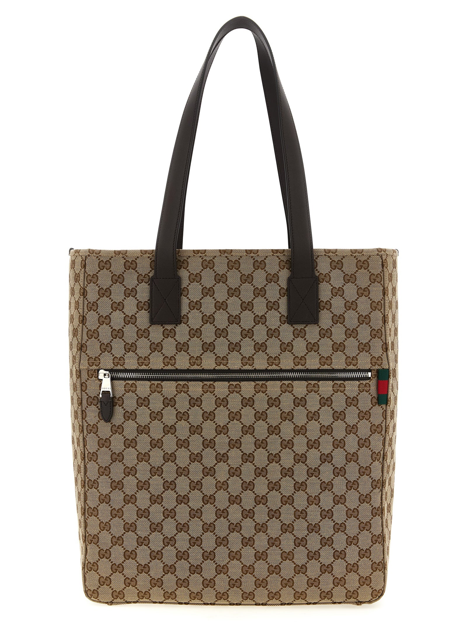 Gucci Brown Polyester Shoulder Bag braun