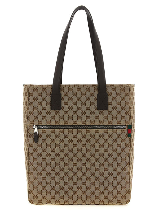Gucci Brown Polyester Shoulder Bag braun