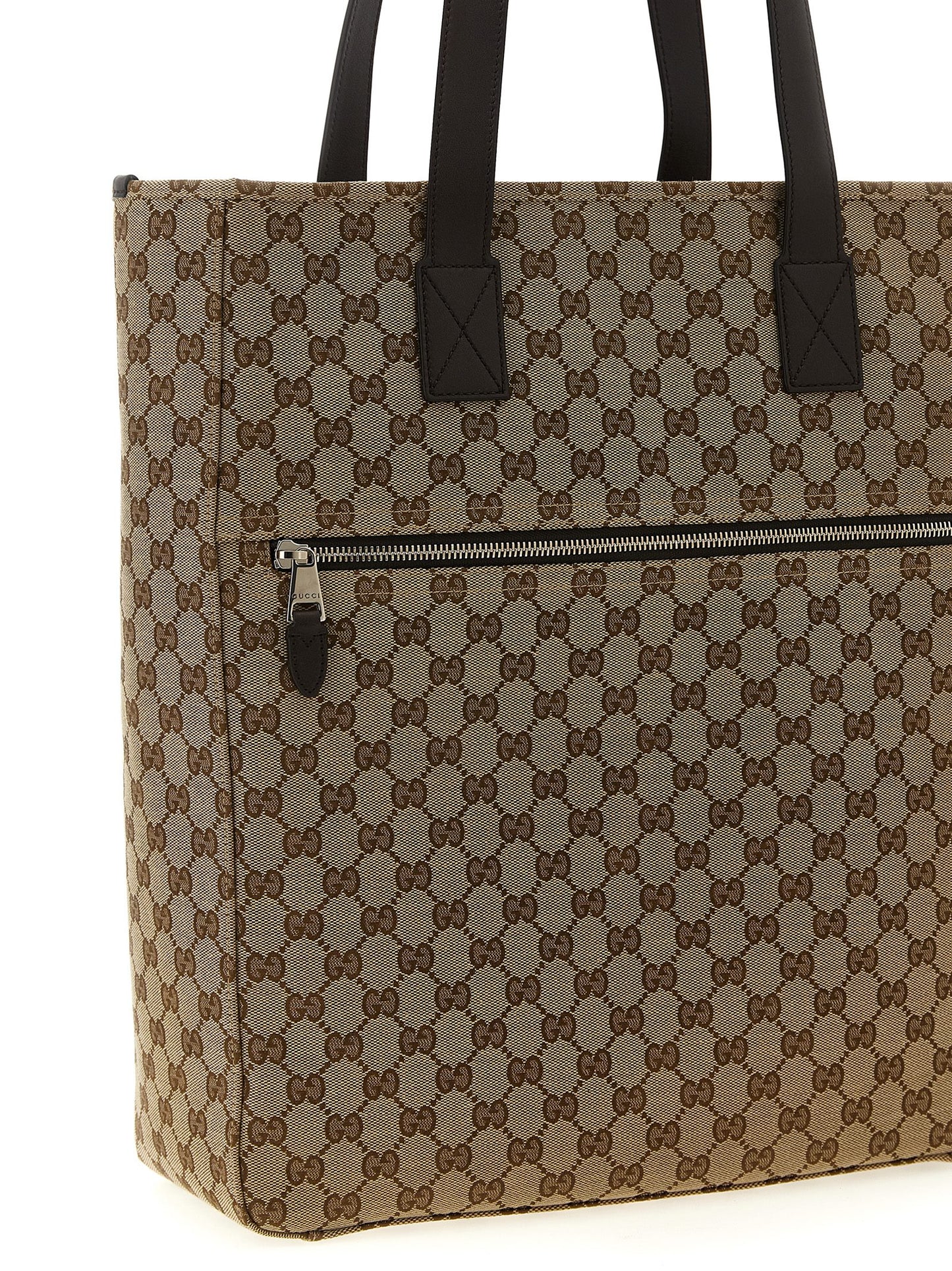 Gucci Brown Polyester Shoulder Bag braun