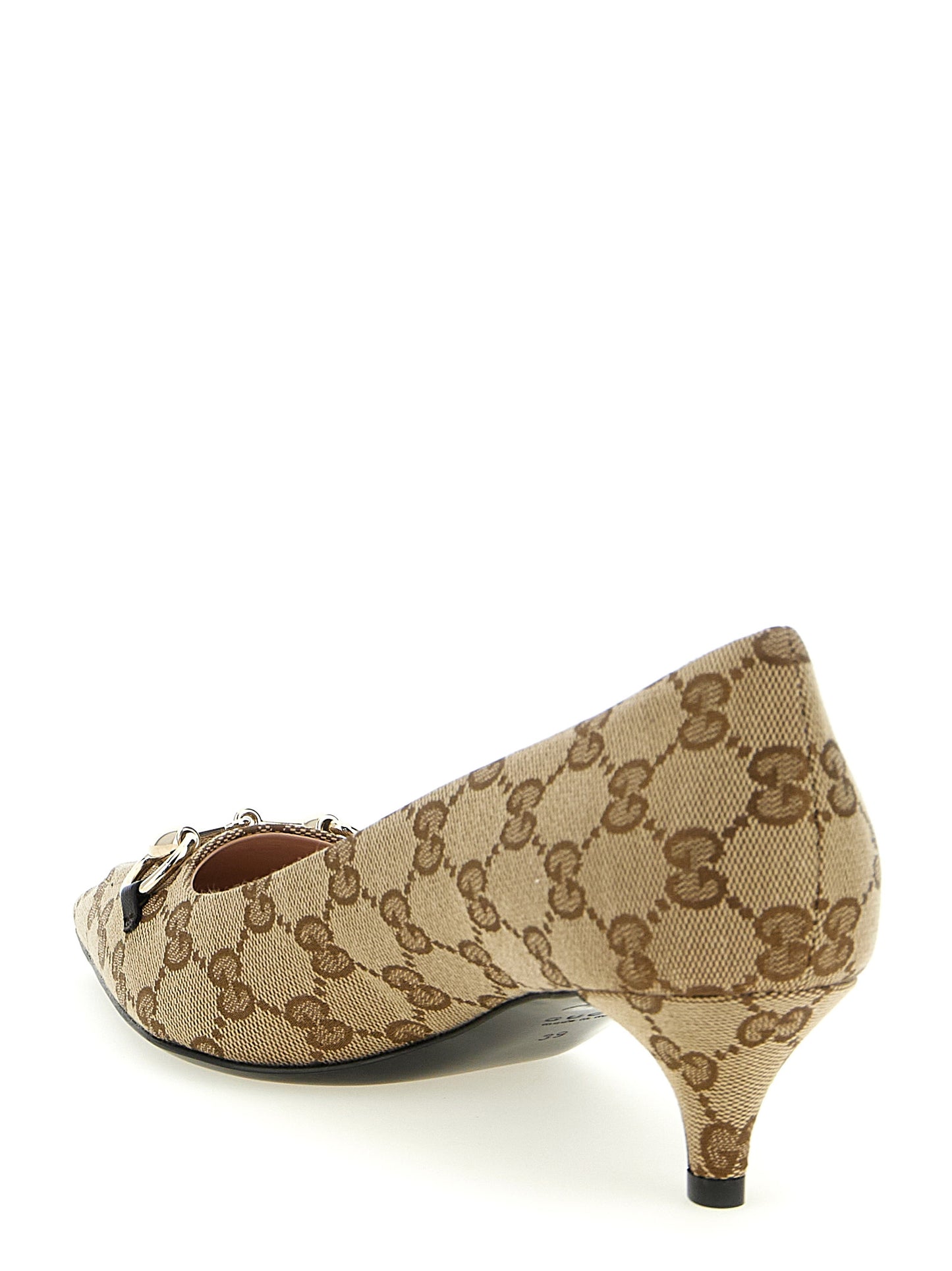 Gucci Beige 'Morsetto' Pumps