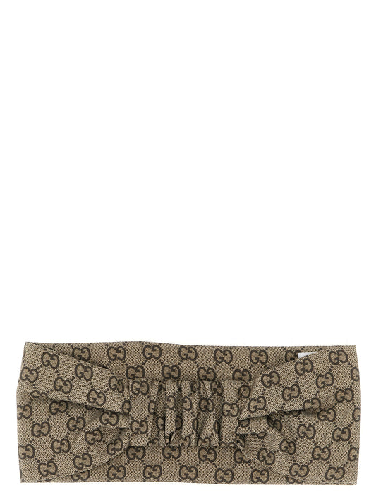 Gucci Beige Silk Headband