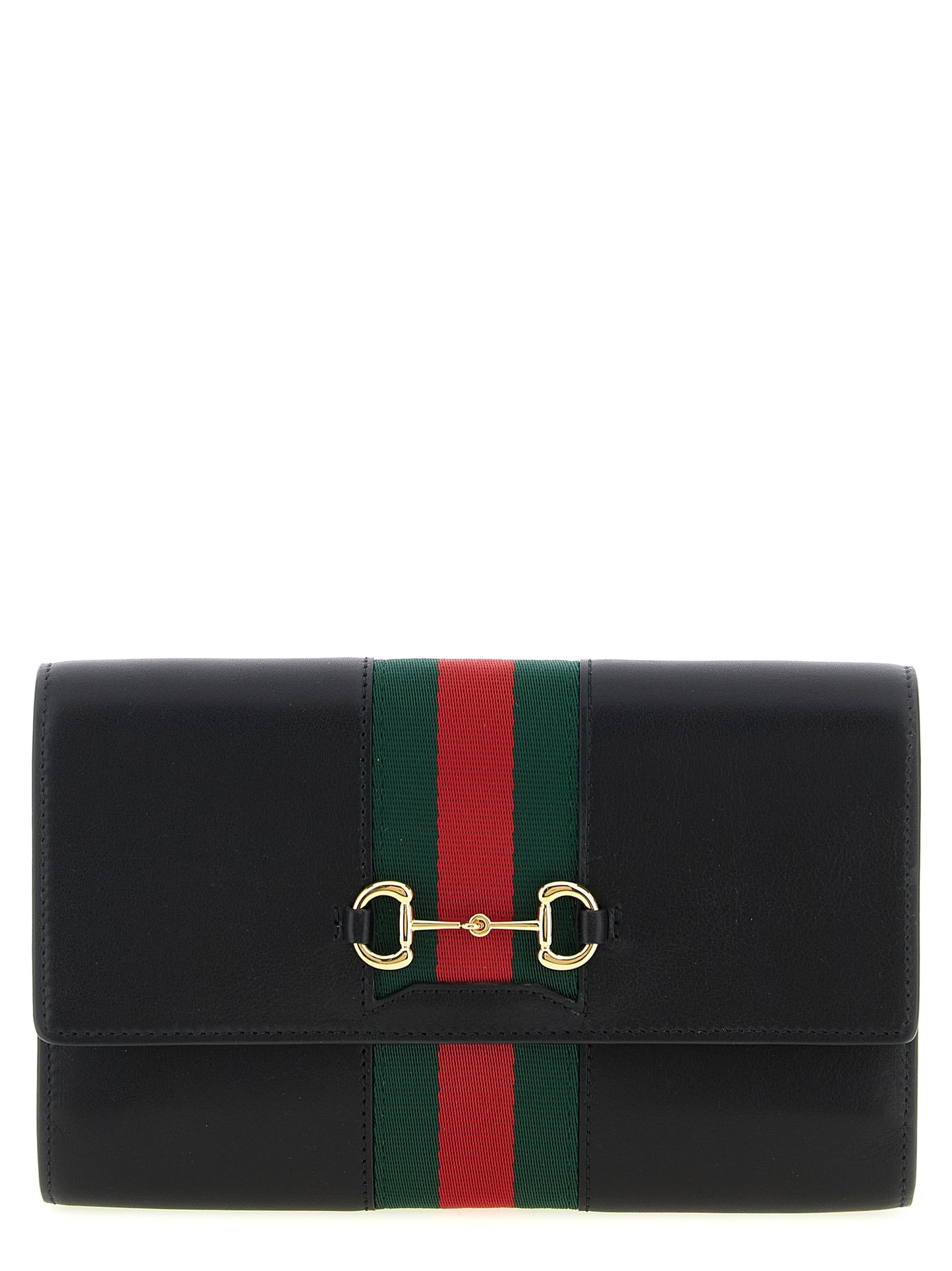 Gucci Black 'Morsetto' Wallet schwarz