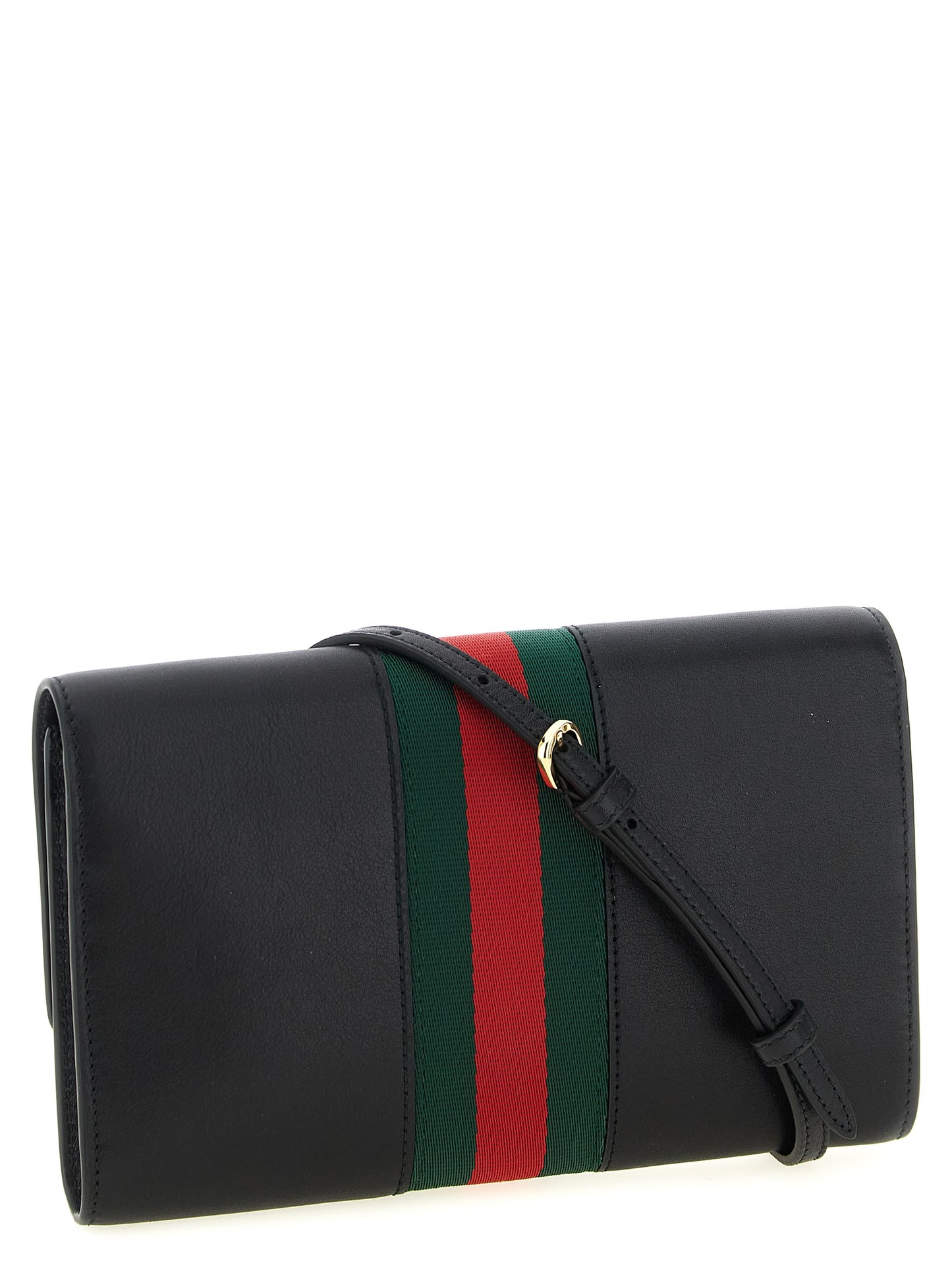 Gucci Black 'Morsetto' Wallet schwarz