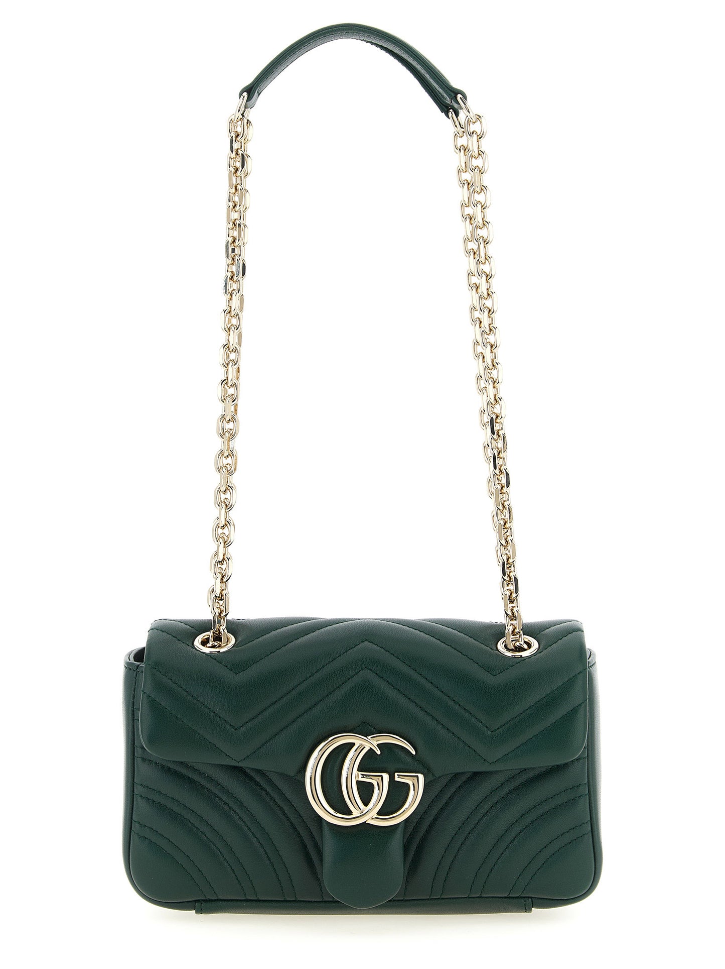 Gucci Bicolor 'GG Marmont' Small Shoulder Bag multicolor