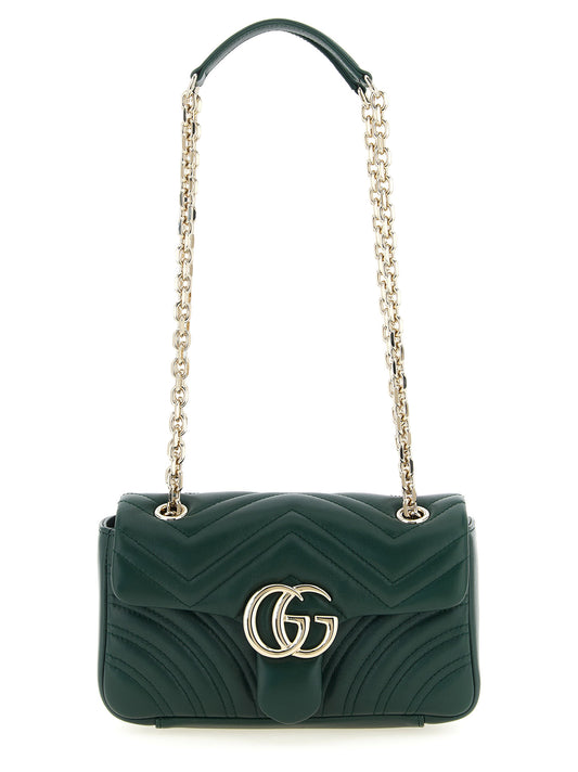Gucci Bicolor 'GG Marmont' Small Shoulder Bag multicolor