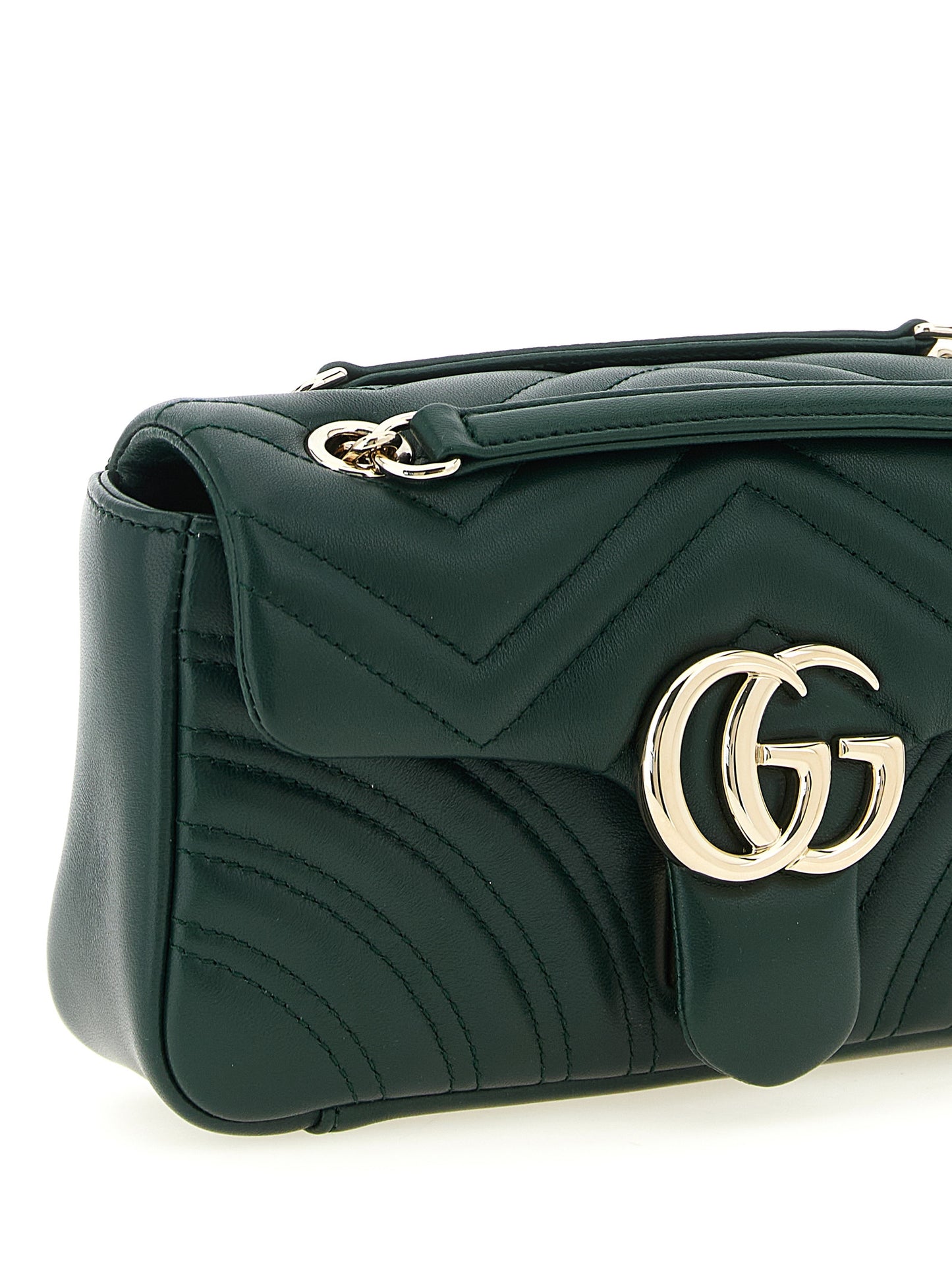 Gucci Bicolor 'GG Marmont' Small Shoulder Bag multicolor