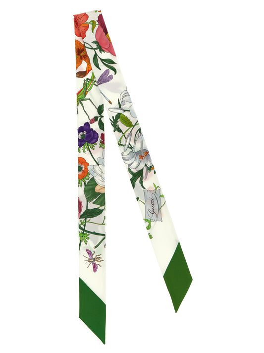 Gucci Bicolor 'Flora' Foulard multicolor
