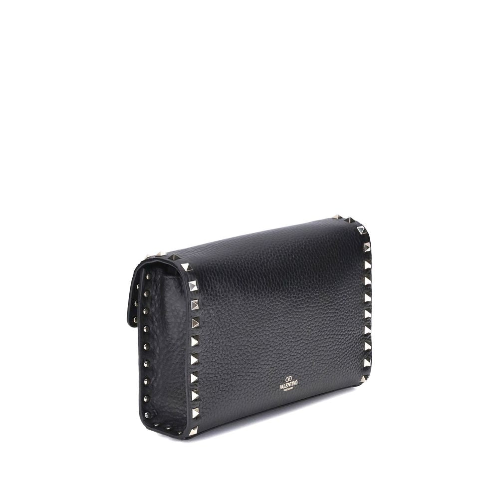 Valentino Garavani Black 'Rockstud' Mini Shoulder Bag schwarz