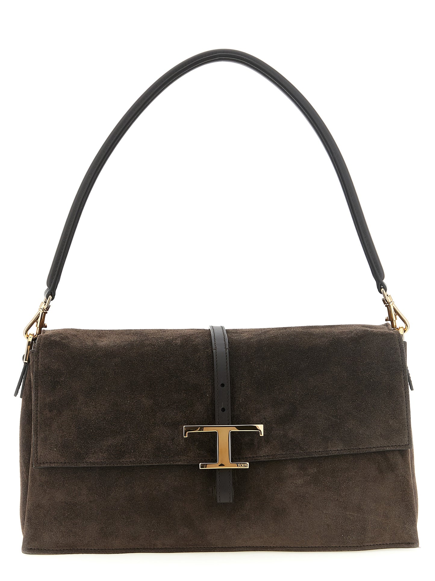 Tod's Brown 'Flap T Timeless' Small Shoulder Bag braun