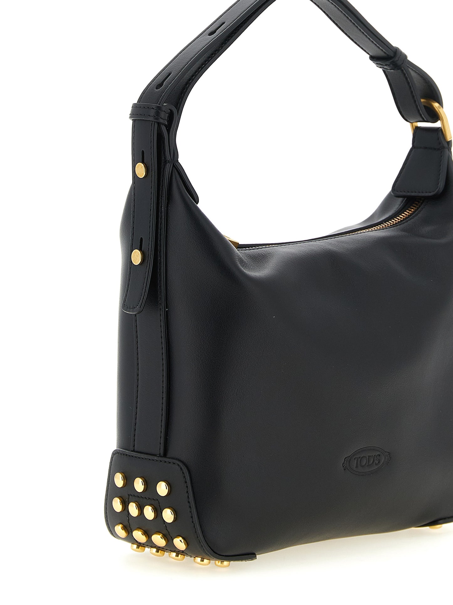 Tod's Black 'Gommini' Mini Shoulder Bag schwarz