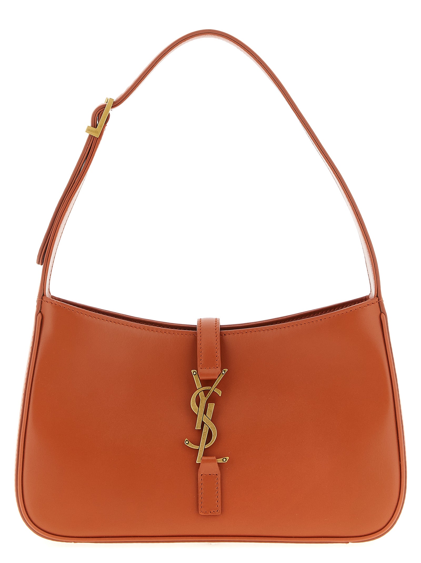 Saint Laurent Orange 'Le 5 à 7' Shoulder Bag