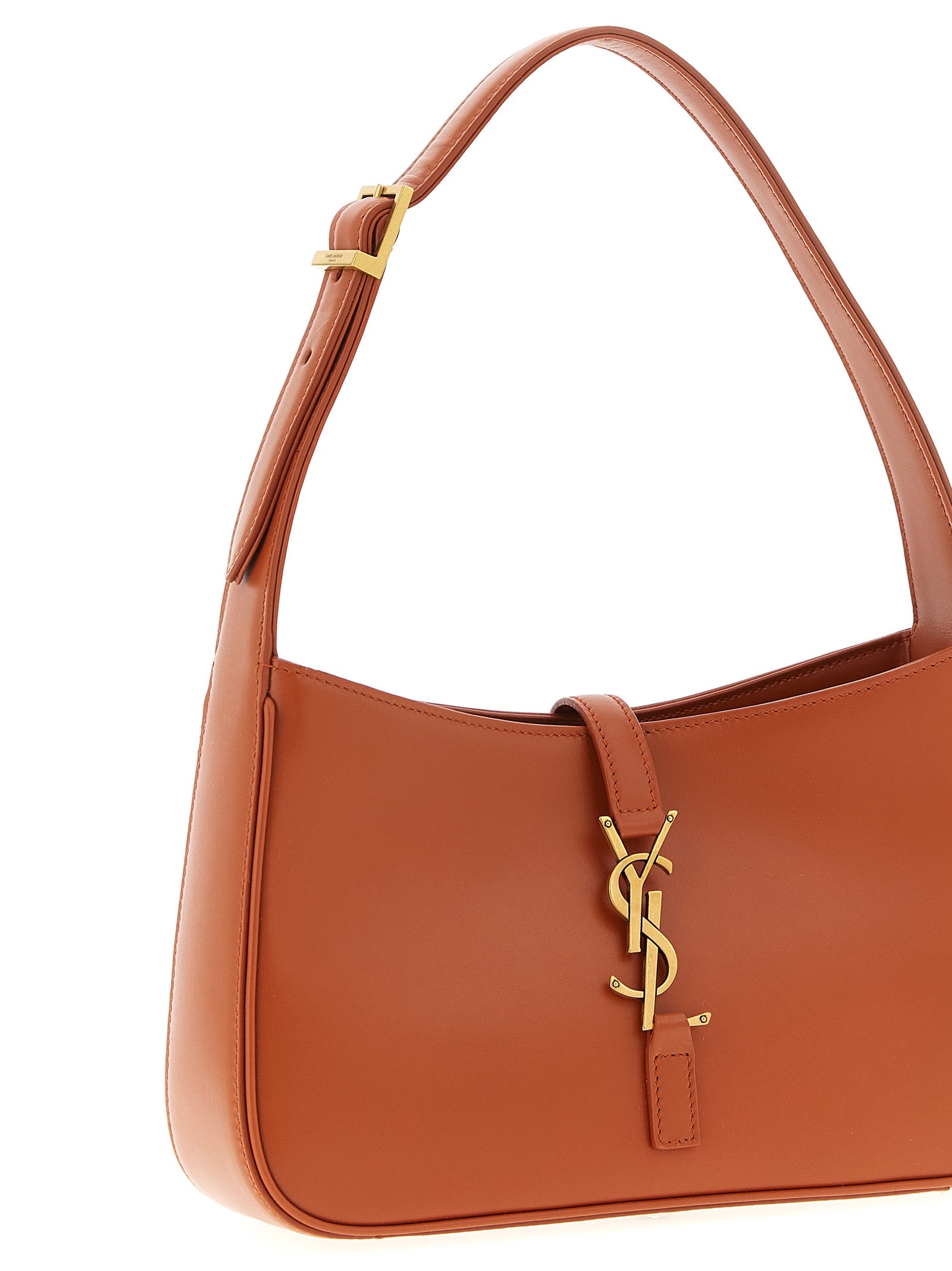 Saint Laurent Orange 'Le 5 à 7' Shoulder Bag
