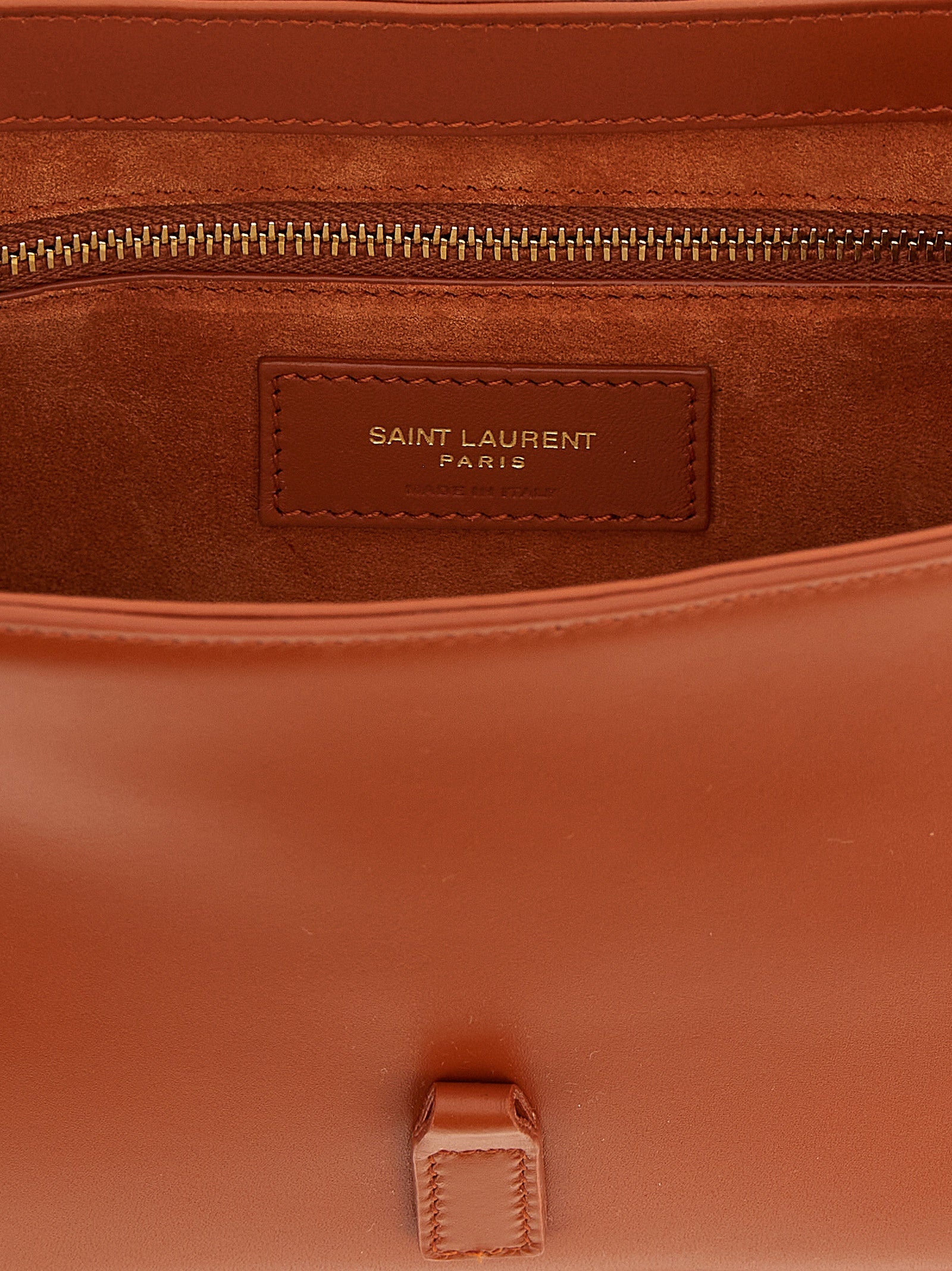 Saint Laurent Orange 'Le 5 à 7' Shoulder Bag