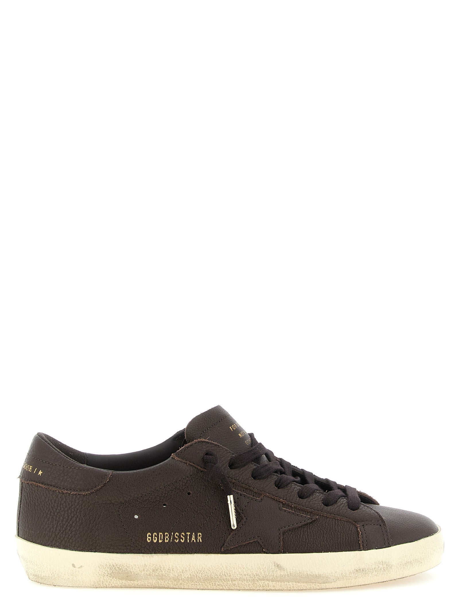 Golden Goose Brown Cowhide Low Top Sneakers braun