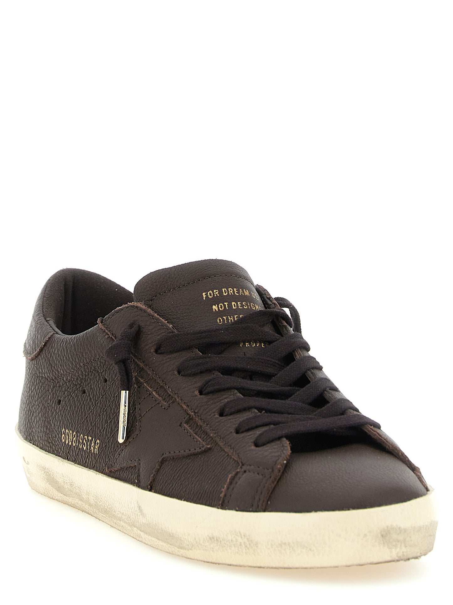 Golden Goose Brown Cowhide Low Top Sneakers braun