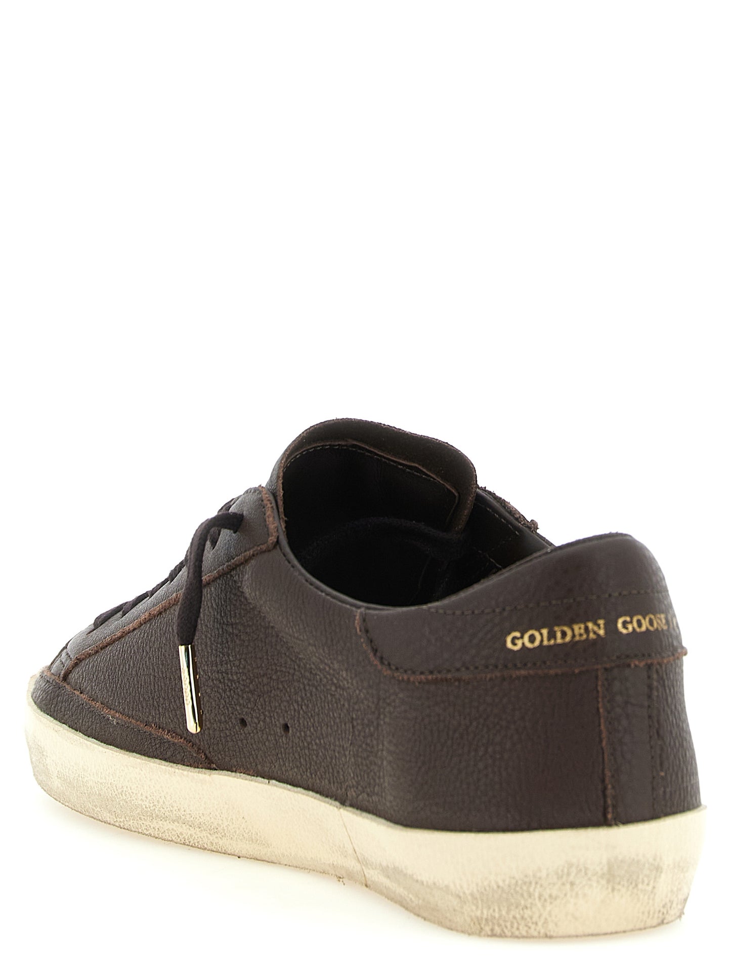 Golden Goose Brown Cowhide Low Top Sneakers braun