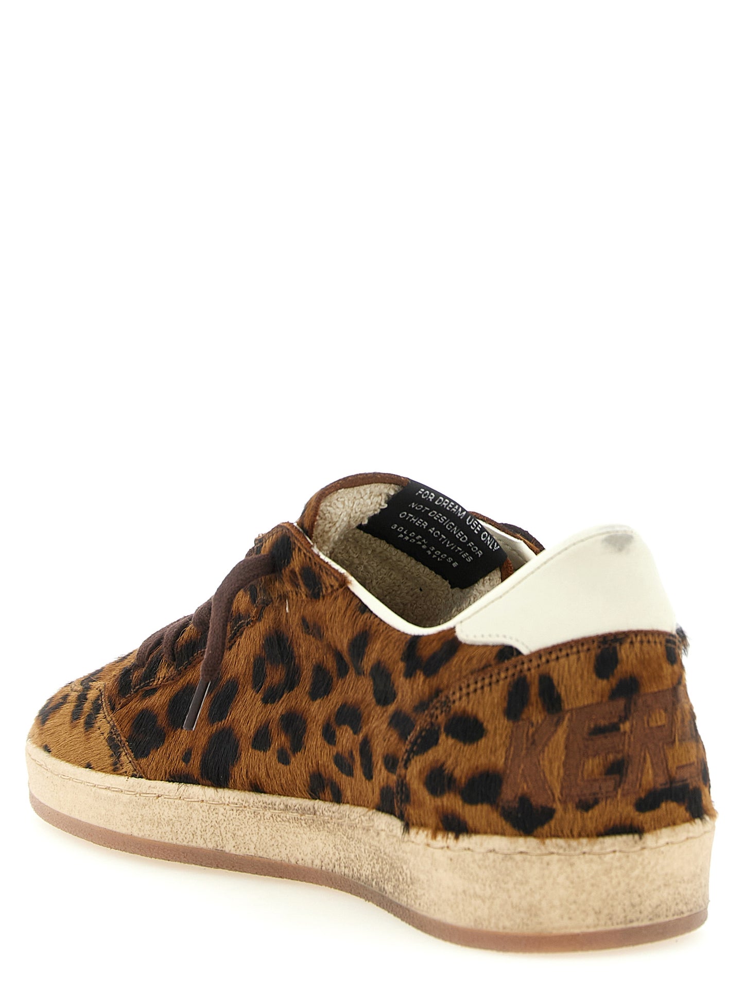 Golden Goose Brown Cowhide Low Top Sneakers braun