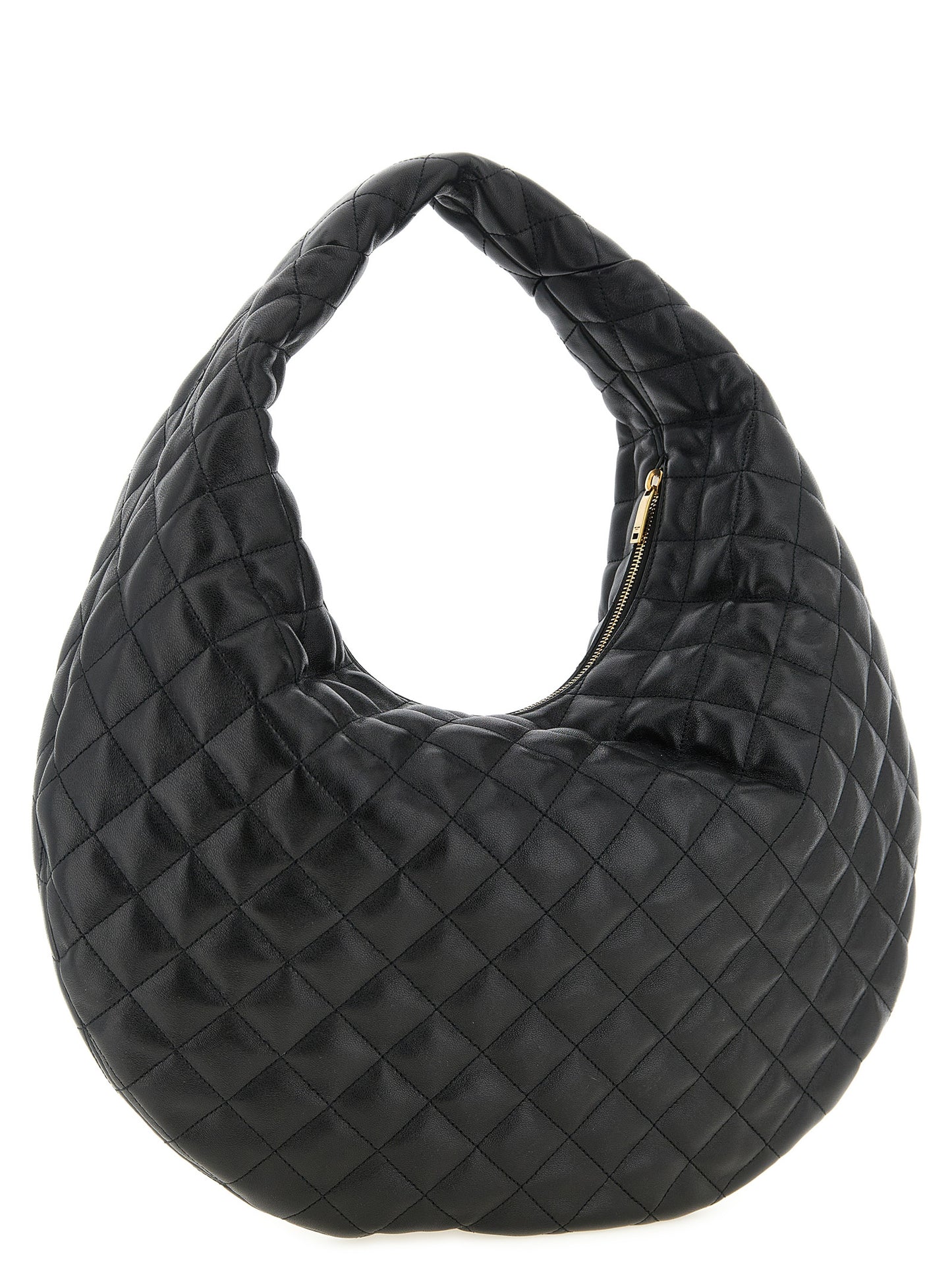 Saint Laurent Black 'Hobo Icare' Shoulder Bag schwarz