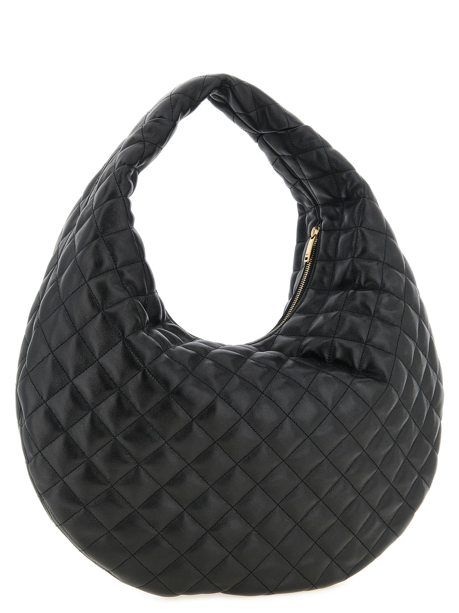 Saint Laurent Black 'Hobo Icare' Shoulder Bag schwarz