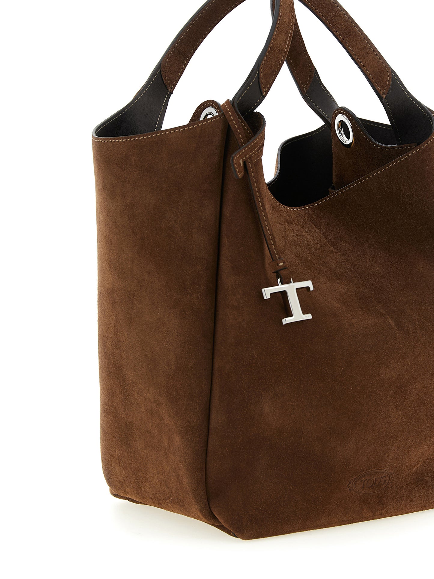 Tod's Brown 'Bucket' Handbag braun