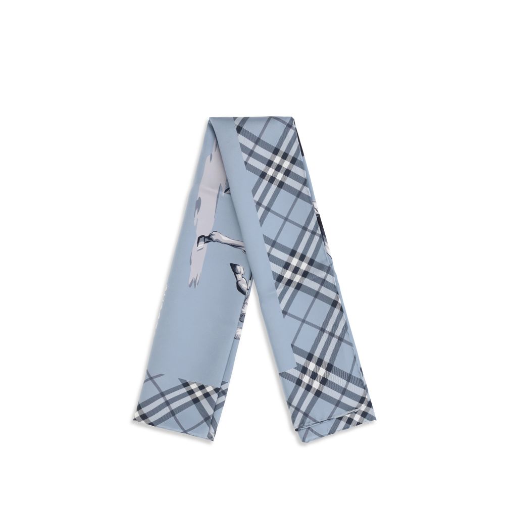 Burberry Blue Archive Knight Scarf blau