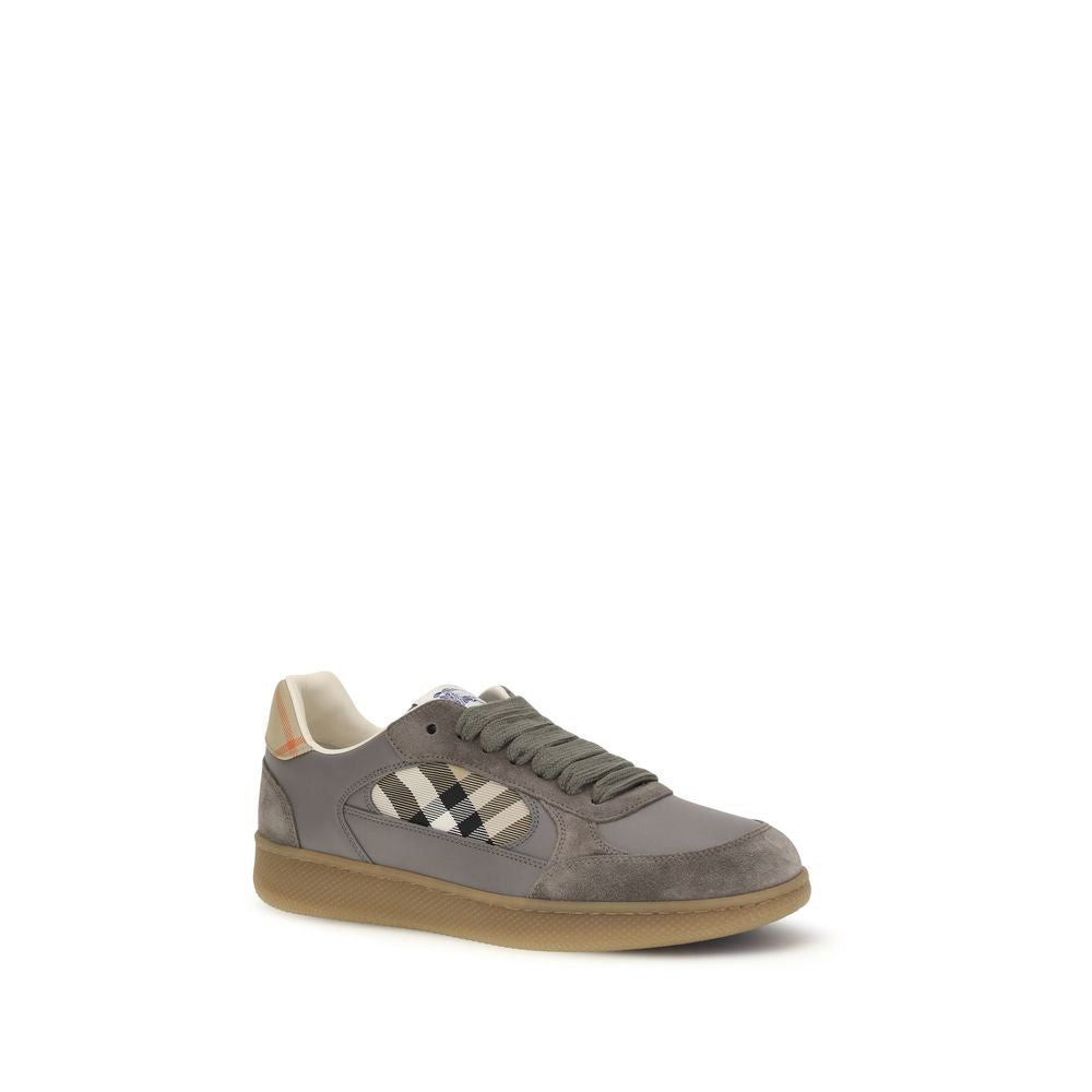 Burberry Gray 'Low Top' Sneakers grau