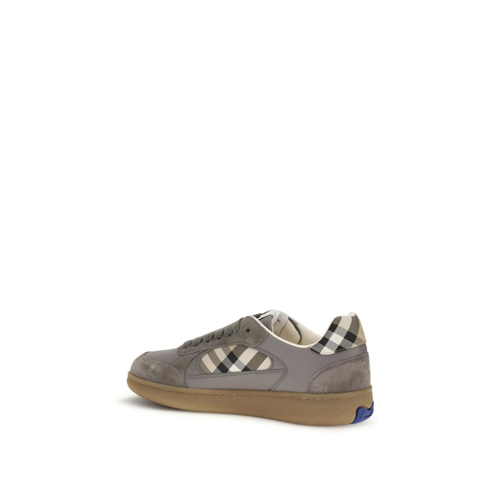 Burberry Gray 'Low Top' Sneakers grau