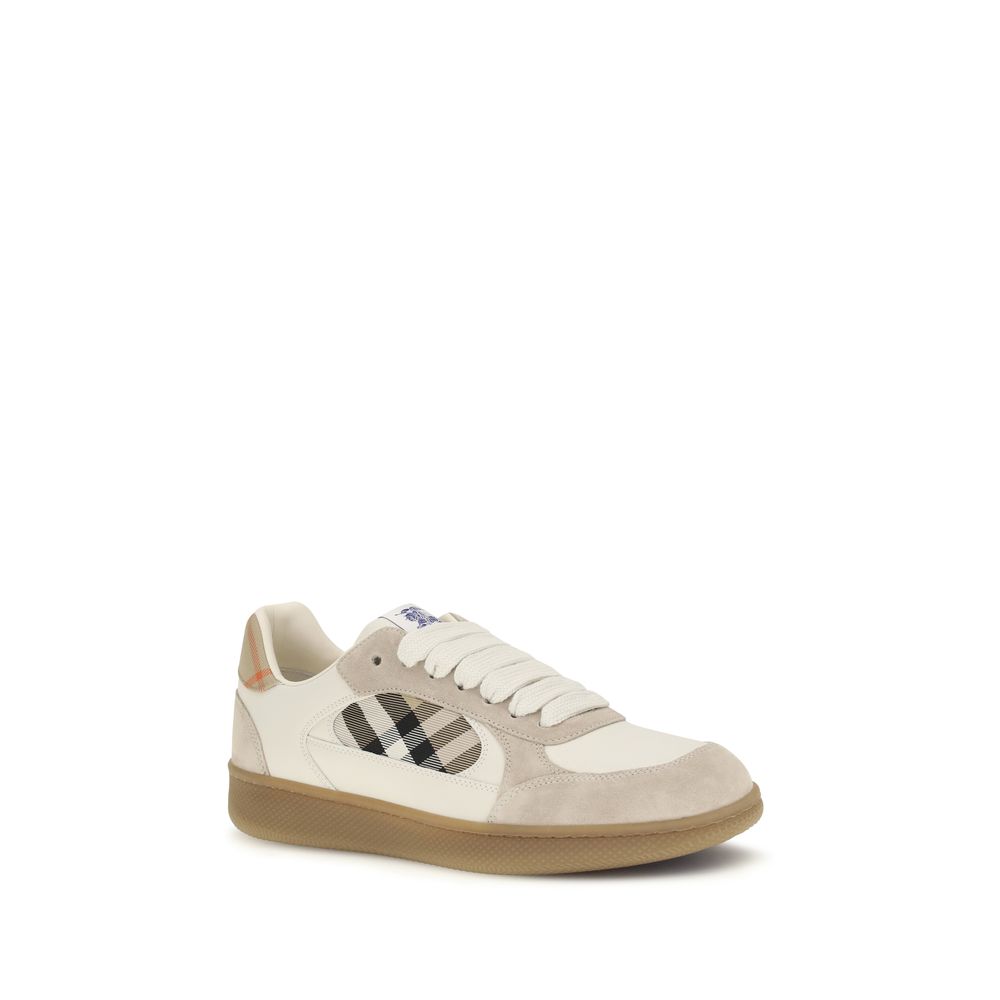 Burberry Beige 'Low Top' Sneakers