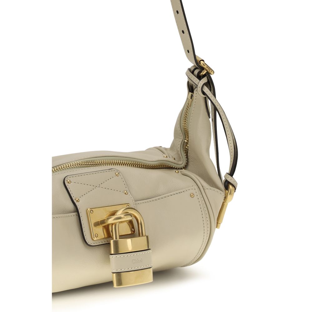 Chloé Beige Small Paddington Shoulder Bag